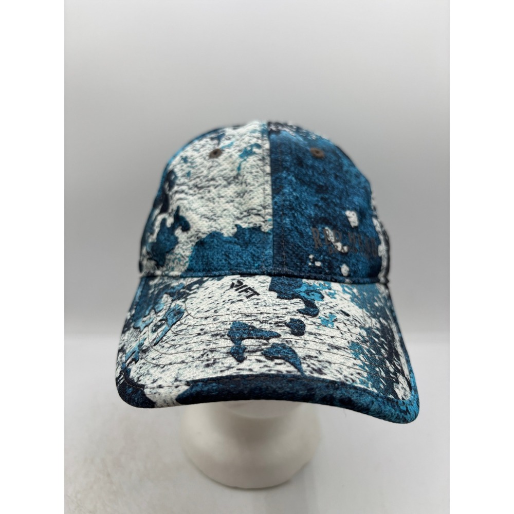 RedHead Brand Co BuiltCool Cap Blue White Rift Camo Adjustable Fishing Hat OSFM